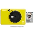 thumbnail image 1 of Canon IVY CLIQ Instant Camera & Portable Printer (Bumblebee Yellow), 1 of 5