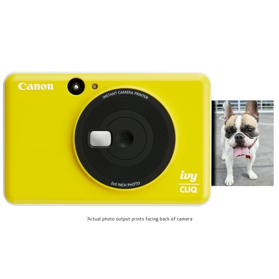 Canon IVY CLIQ Instant Camera & Portable Printer (Bumblebee Yellow)