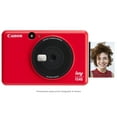 thumbnail image 1 of Canon IVY CLIQ Instant Camera & Portable Printer (Ladybug Red), 1 of 5