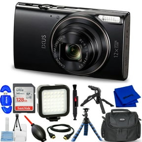 Canon IXUS 285 HS A Digital Camera (Black) (International Model) Advanced Bundle