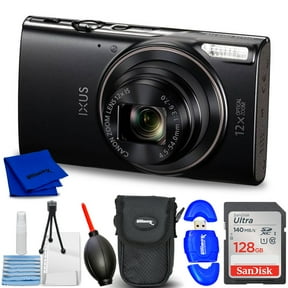 Canon IXUS 285 HS A Digital Camera International Model (Black) Starter Bundle