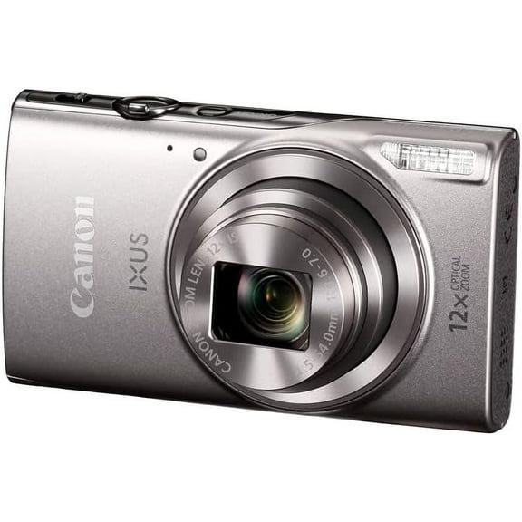 Canon IXUS 285 HS A (Powershot Elph 360 HS A) Digital Camera (Silver) (International Model)