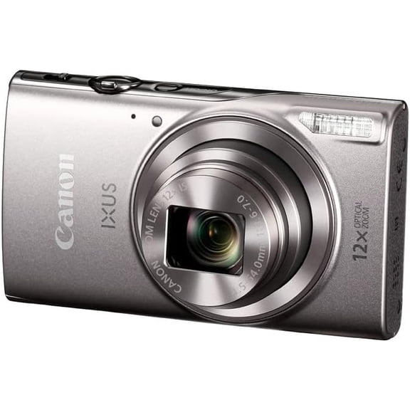 Canon IXUS 285 HS A (Powershot Elph 360 HS A) Digital Camera (Silver)(Sold without manufacturer warranty)