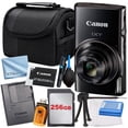 thumbnail image 1 of Canon IXY 650 12x Optical Zoom 20.3 MP CMOS sensor Compact Digital Camera, Black Small 256GB (International Version), 1 of 5