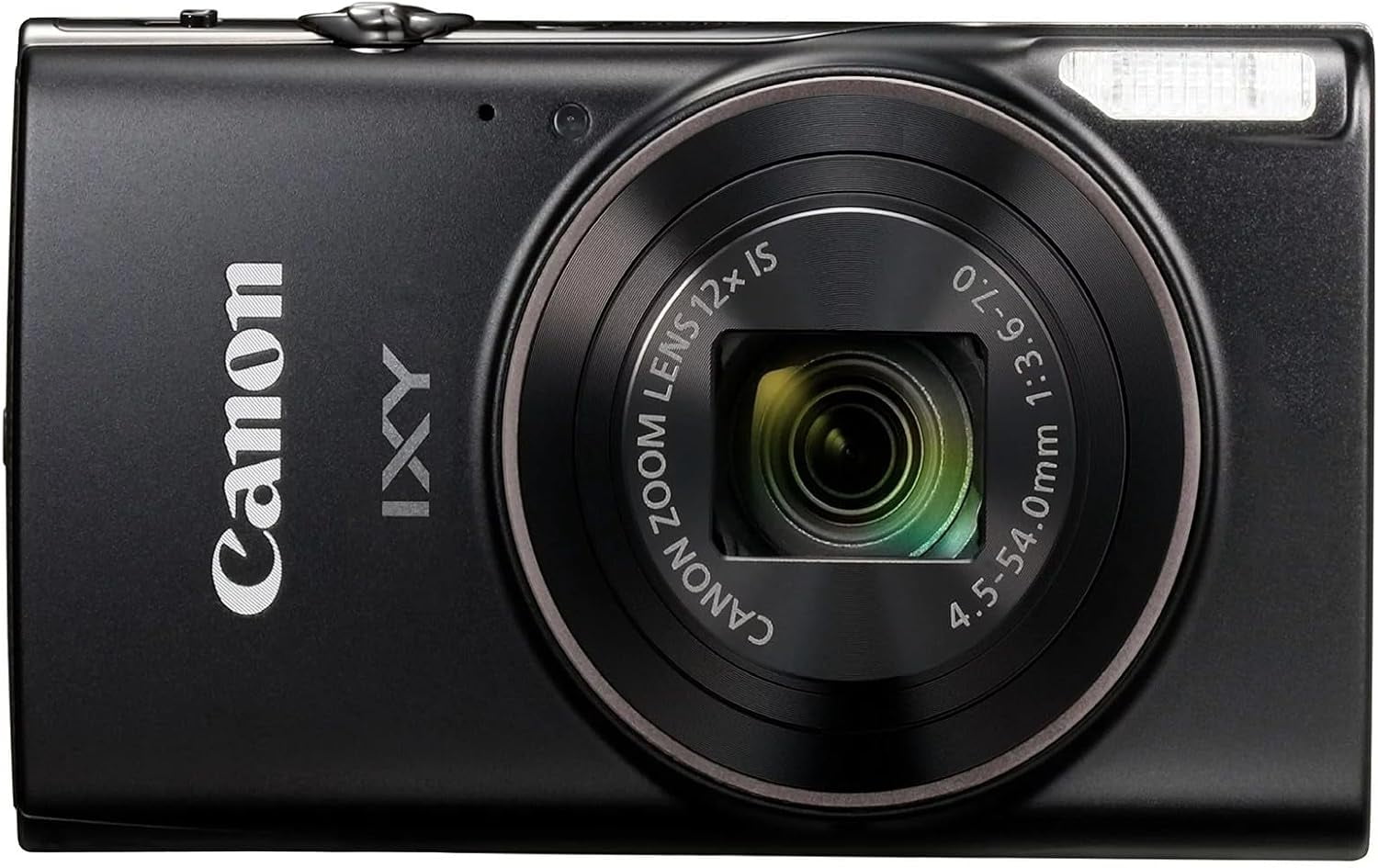 Canon IXY 650 Compact Digital Camera - Black, 12x Optical Zoom, Wi