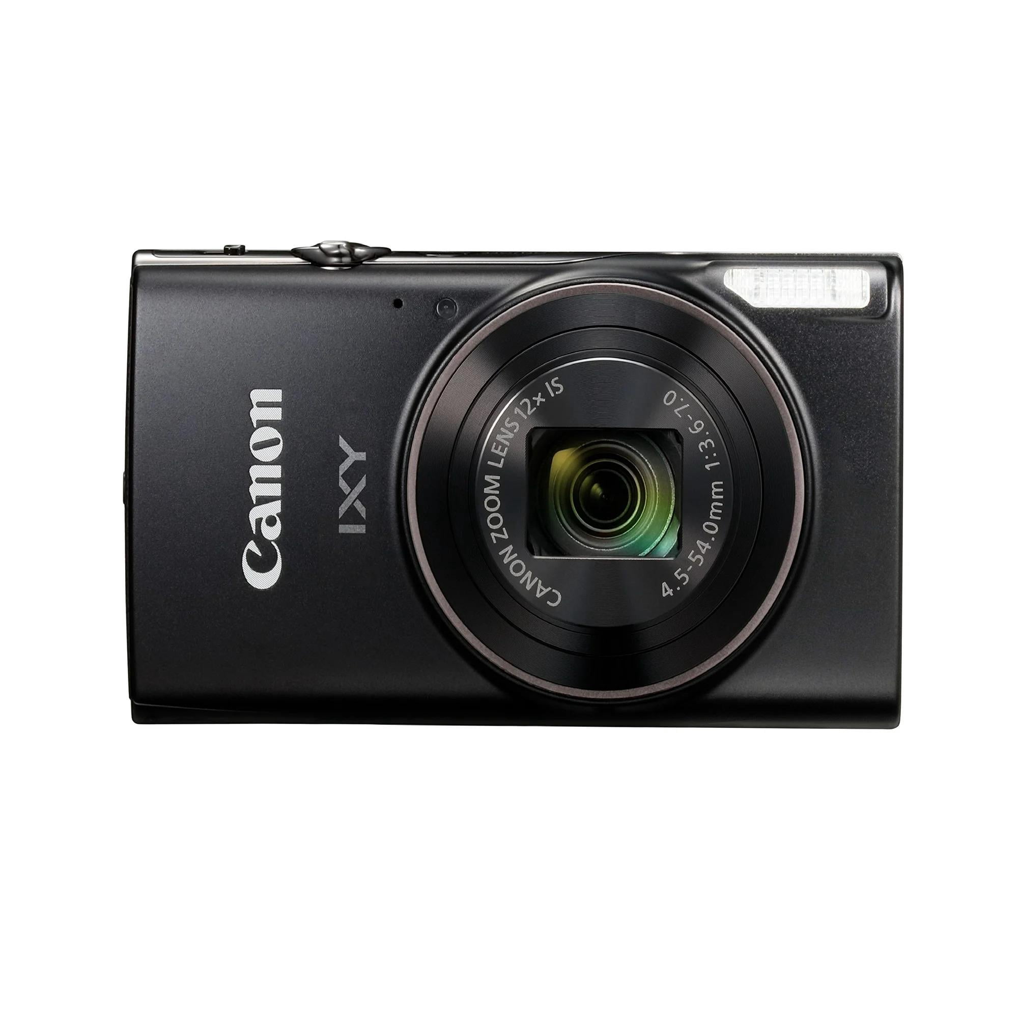 Canon IXY 650 Compact Digital Camera - Black, 12x Optical Zoom, Wi-Fi, Body Only, Compatible with SD Cards (International Version) (International Version)