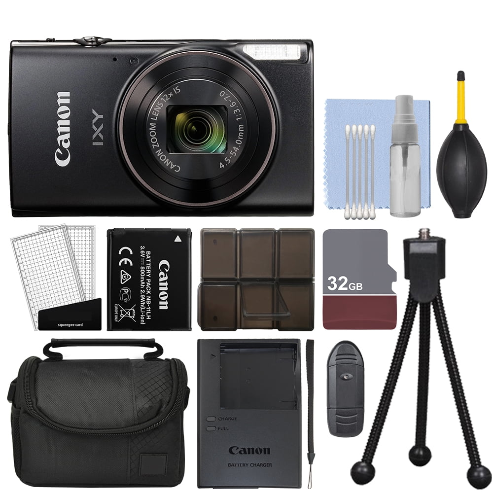 Canon IXY 650 M / ELPH 360 A 20.2MP Digital Camera 12x Zoom Black
