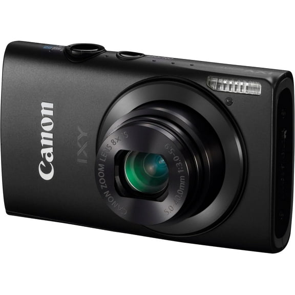 Canon IXY600F 12.1 MP CMOS Digital Camera with 8x Wide-Angle Optical Zoom Lens and Full 1080p HD Video (Black) (Sold without manufacturer warranty)