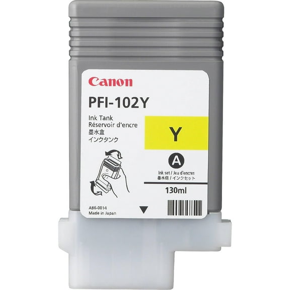 Canon TIN PFI102Y Yellow