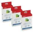 thumbnail image 1 of Canon KC-18IS Card Size Square Label Ink and Paper Set for SELPHY CP900/CP910 Photo Printer, 18 Sheets, 3-Pack, 1 of 4