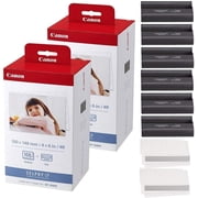Canon KP-108IN Color Ink and Paper Set - 216 Sheets and 6 Ink Cartridges For SELPHY
