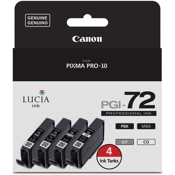 Canon PGI-72 3 Mono + 1 Color Pack