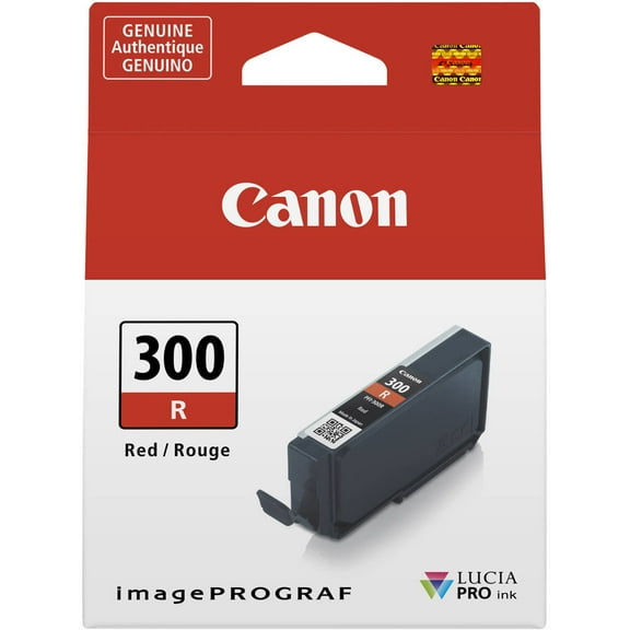 Canon LUCIA PRO PFI-300 R (Red) Ink Tank