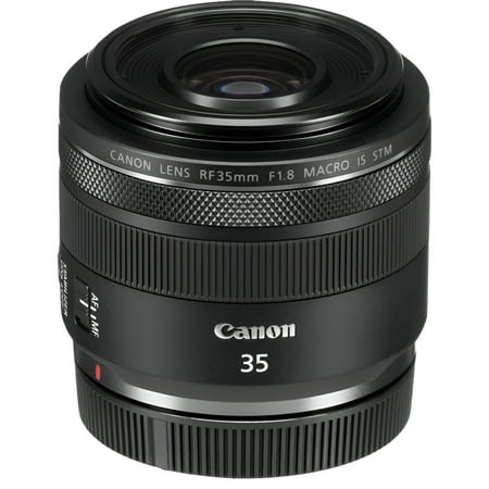 Canon - RF35mm F1.8 Macro IS STM Macro Lens for EOS R-Series Cameras - Black