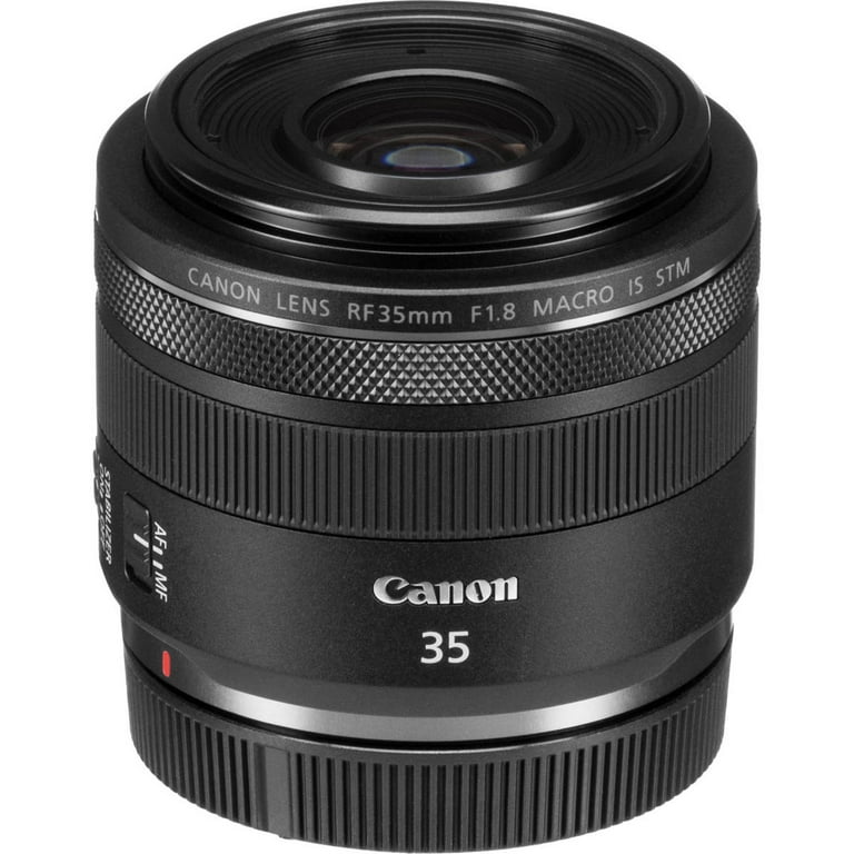 Canon Wide-Angle Camera Lens RF-35mm F1.8 Macro IS STM - Walmart.com