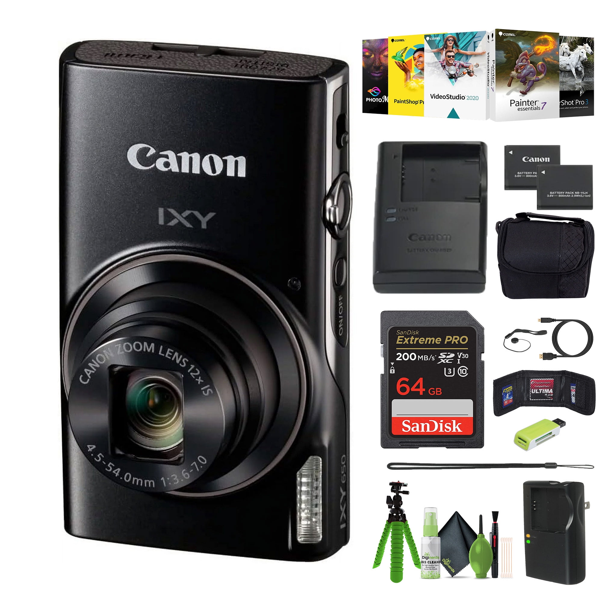 ■完動品 Canon IXY DIGITAL WIRELESS Canon IXY 650 Photography Camera for Beginners with 12x Zoom