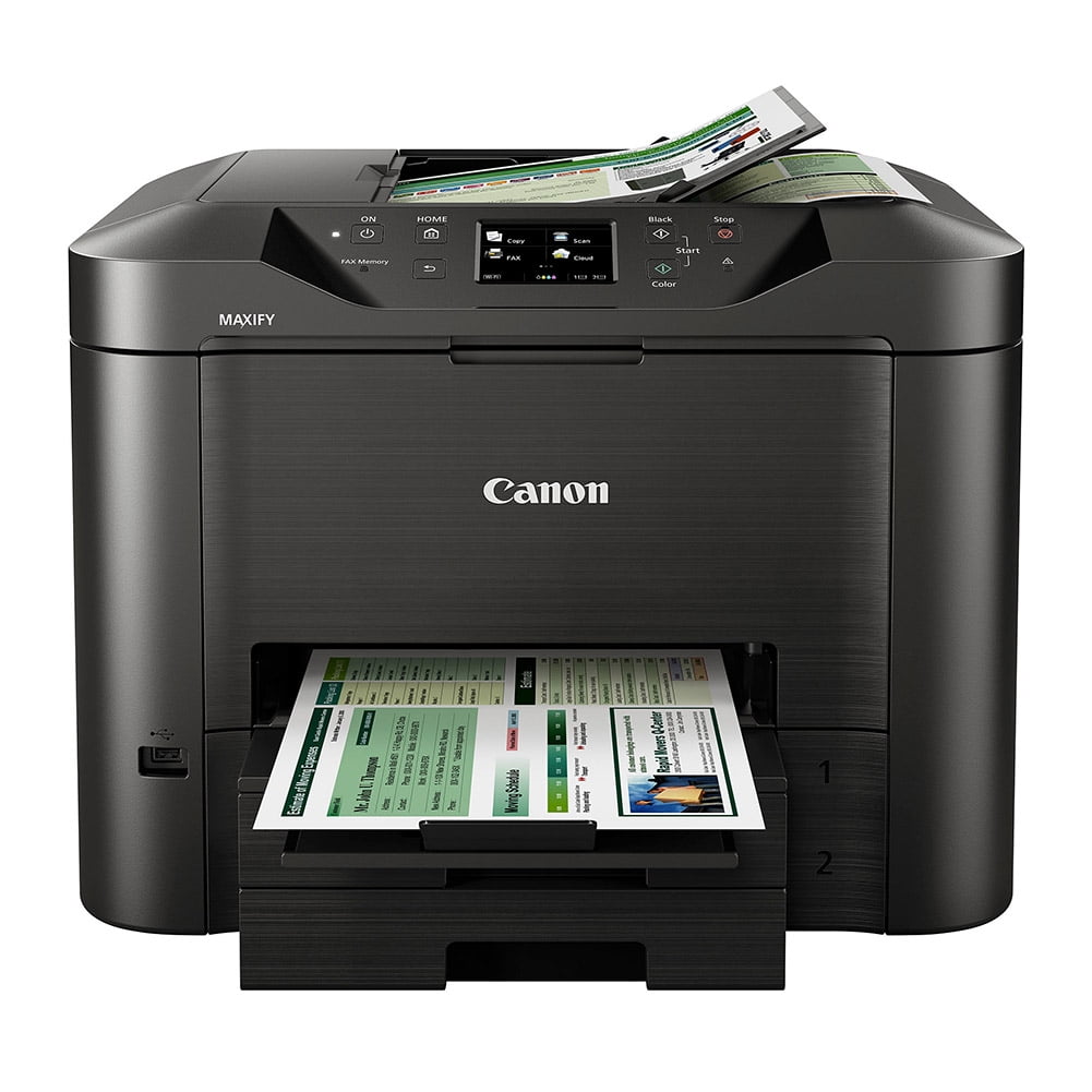 Canon MAXIFY MB2720 Wireless Inkjet Multifunction Color Printer, Open