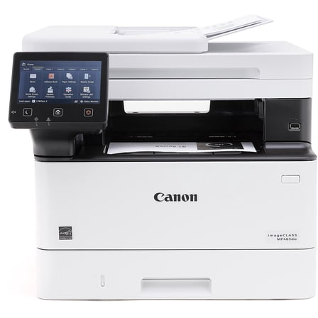 Canon MF465DW - Laser All-In-One, Wireless, Mobile Ready Duplex/42 PPM Laser Printer (Manufacturer reconditioned, 1 year warranty from Canon, compatible high yield Toner cartridge 3,000 pages)