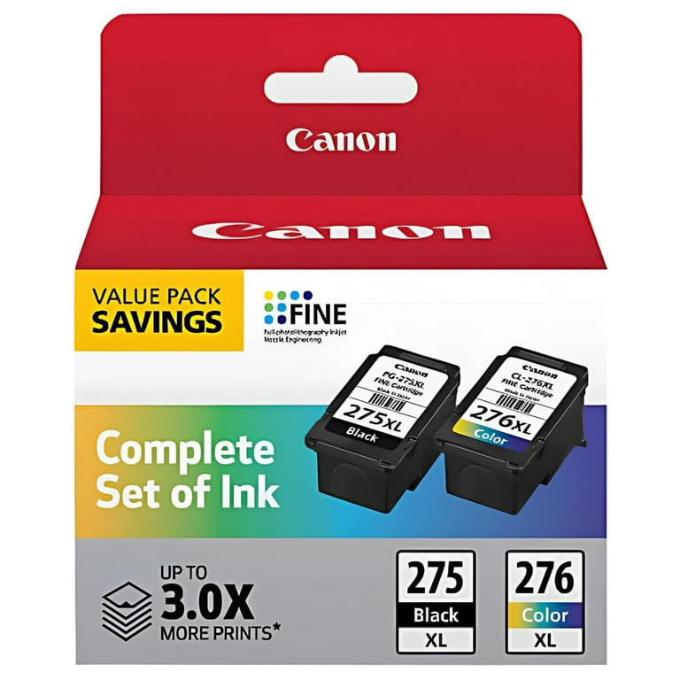 福袋 公式 / XL PG-275 Cartridge Ink Canon CL-276 with Compatible XL, プリンタアクセサリ