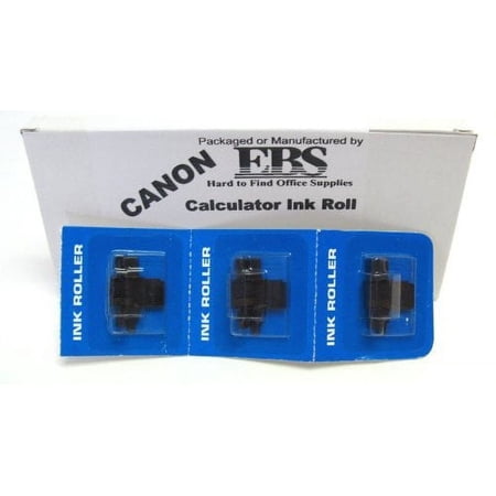 Canon P170-DH Ink Roll CP13 Replacement with Fresh Packaging, Black & Red, 3-Pack