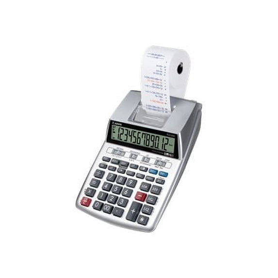 Canon P23-DHV-3 Double Check Printing Calculator with AC Adapter, Black