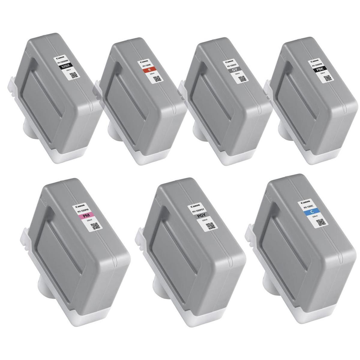 Canon PGI-1300 Photo Cyan Ink Cartridge - Lucia Pro, 330 ML, Retail Pack - View #5