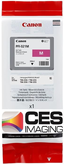 Canon PFI-321M 1300ml Pigment Ink Tank for imagePROGRAF TM-250, TM