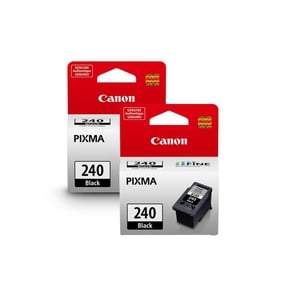 Canon PG-240 Black Ink Cartridge 2 Pack | Compatible PIXMA MG3620, MG3520, MX532, MX472, TS5120 & More | Standard Yield Black Ink for Crisp, Professional Prints