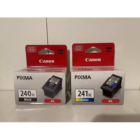 Canon PG-240XL/CL-241XL/GP-502 High Yield Ink Cartridges 2pack No Manufacturer Warranty