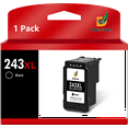 thumbnail image 1 of PG-243 Black Ink Cartridge 243 Ink Cartridge Compatible for PIXMA MX492, TR4520, TS3322, TS3420 Printers (1 Black), 1 of 6