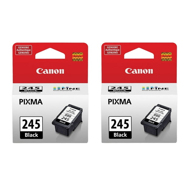 Lot Of 2 New Genuine Canon PG-245XL Black Ink Cartridge OP PIXMA IP2820