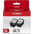 thumbnail image 1 of Canon CL-246XL COLOR Ink Cartridge with PG-245XL Black Ink Cartridge Bundle, 1 of 4