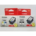 thumbnail image 1 of Canon PG-245XL/CL-246XL Ink Combo Pack, Black and Tri-Color (Cyan, Magenta, Yellow), 1 of 2