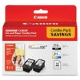 thumbnail image 1 of Canon PG210/CL211 Ink Cartridge Color, Black - Inkjet - 3 / Pack, 1 of 2