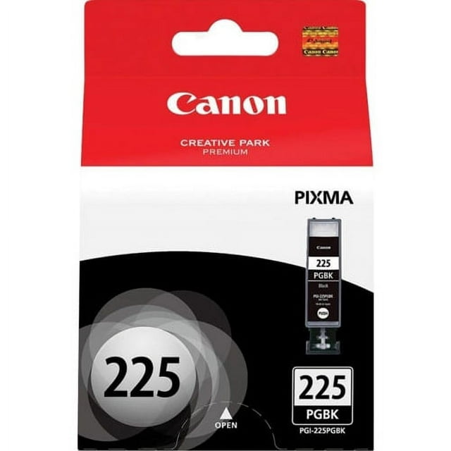 Canon PGI-225BK Black Ink Cartridge with Inkjet Print Technology  4530B001M