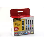 Canon PGI-250XL CLI-251 Cartridges 6432B011 5 Pack CMYK