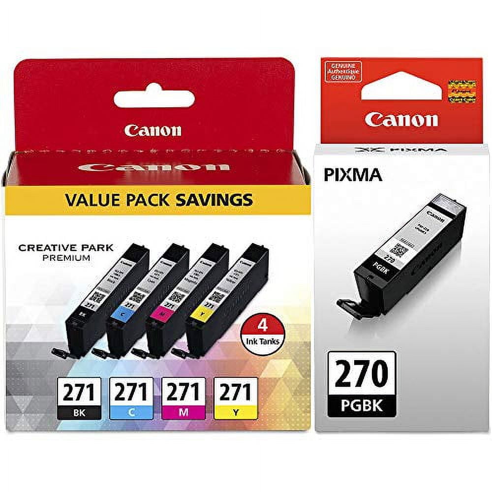 15 Pezzi Inchiostro Compatibile Per Canon PGI-270 XL CLI-271 XL - Foto 6