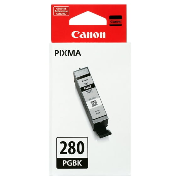 Canon, CNMPGI280PBK, PG-280 Pigment Black Ink Cartridge, 1 Each