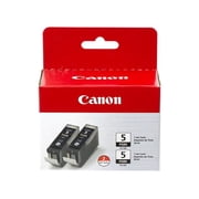 Canon PGI-5 Ink Cartridge - Dual Pack - Pigmented Black