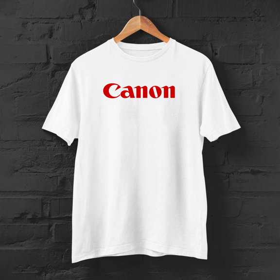 Canon PHOTOGRAPHY T-SHIRT Photo Camera Photographer Picture Shirt Tee Tshirt