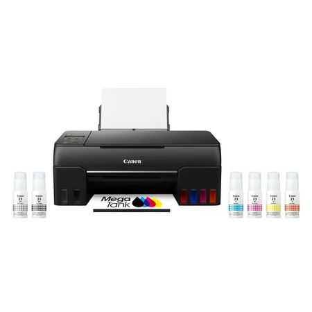 Canon - PIXMA MegaTank G620 Wireless All-In-One Inkjet Printer - Black