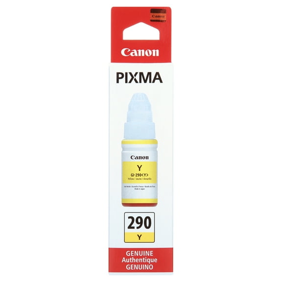 Canon PIXMA GI-290 Ink Bottle Inkjet - Yellow - 7000 Pages - 2.37 fl oz - 1 Each