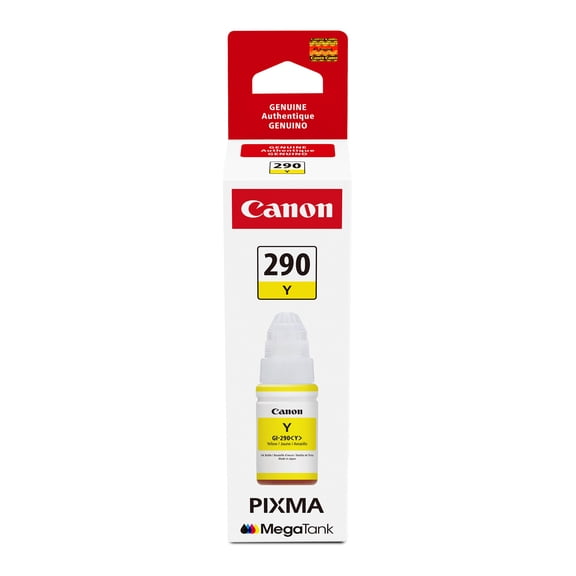 Canon PIXMA GI-290 Ink Bottle Inkjet - Yellow - 7000 Pages - 2.37 fl oz - 1 Each