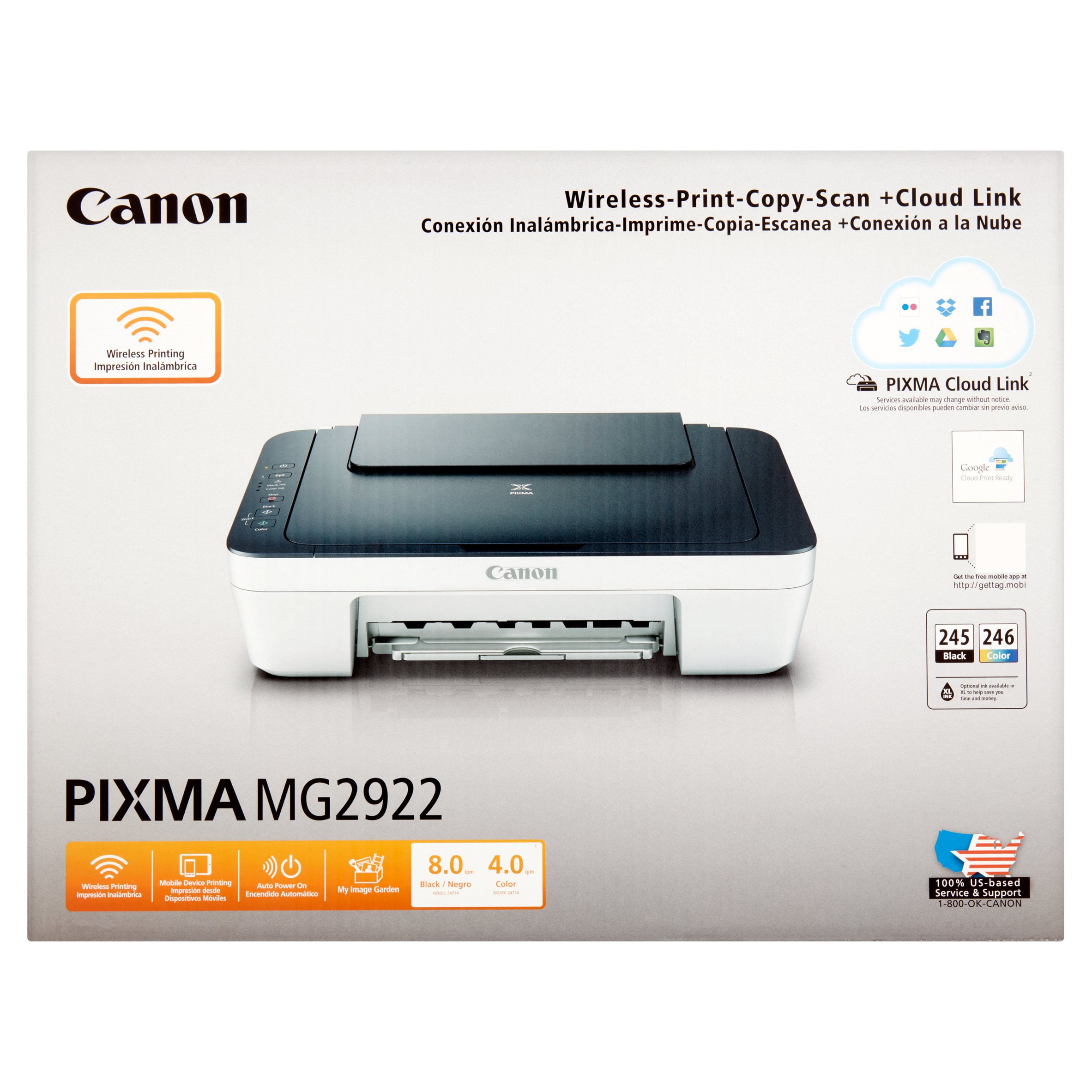 Canon PIXMA MG2922 - multifunction printer (color) - Walmart.com Canon PIXMA MG2922 - multifunction printer (color) - Walmart.com