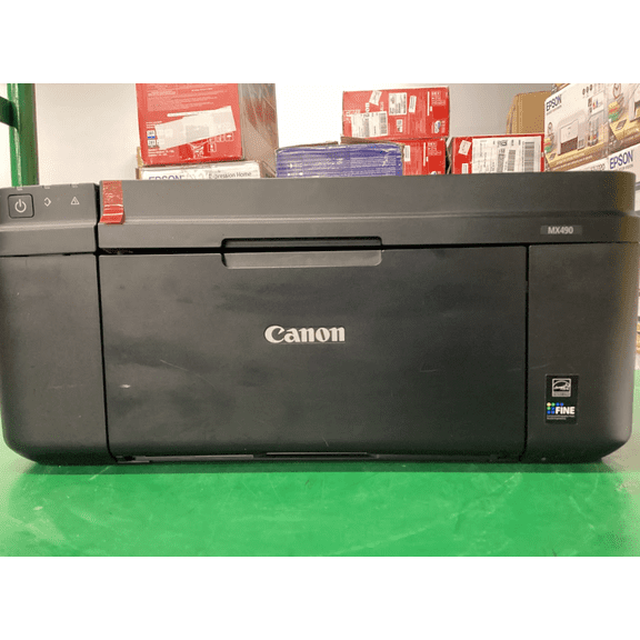 Canon PIXMA MX492 Wireless All-In-One Small Printer, Copy , Scan, Fax, with Mobile or Tablet Printing, AirPrint and Google Cloud Print Compatible, Black