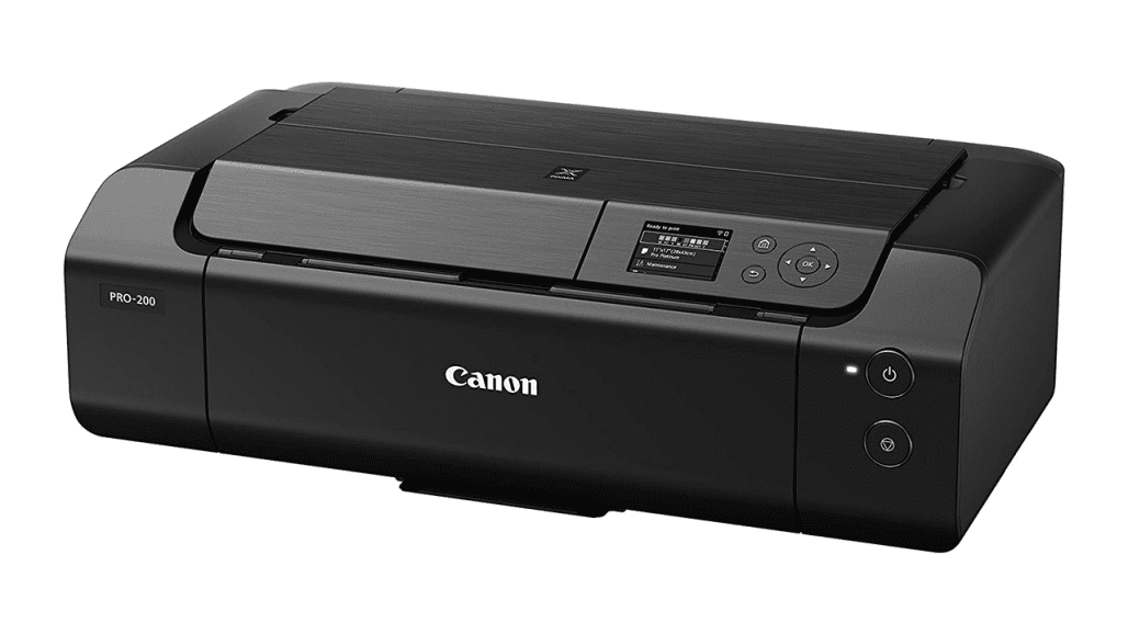 Canon PIXMA PRO-200S Professional Wireless Inkjet Photo Printer – High-Resolution Color Printing, Home & Studio, Wireless Connectivity