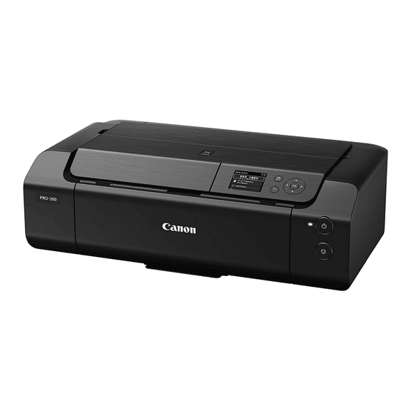 Canon PIXMA PRO-200S Professional Wireless Inkjet Photo Printer  High-Resolution Color Printing, Home & Studio, Wireless Connectivity