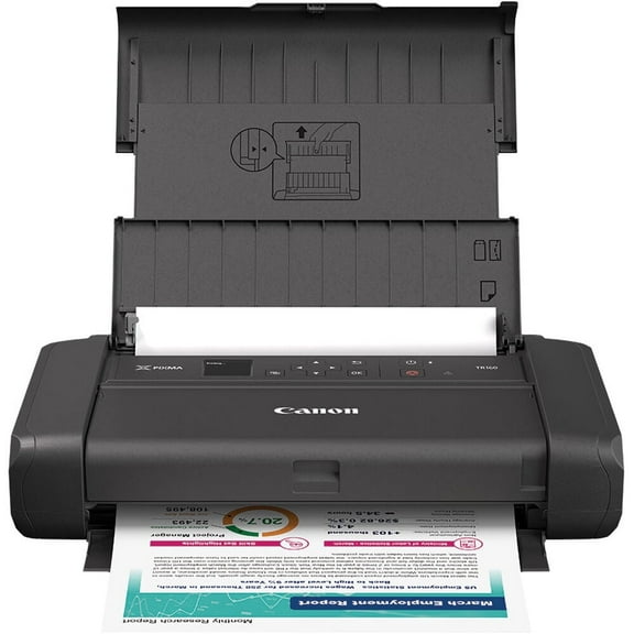 Canon  PIXMA TR160 Portable Wired/Wireless Inkjet Printer - Color