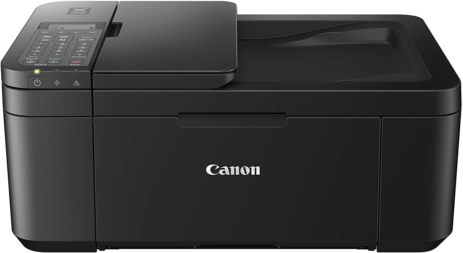 Canon PIXMA TR4520 Wireless All in One Photo Printer with Mobile Printing, Black, Scanner, Copier and Fax, Works with Alexa