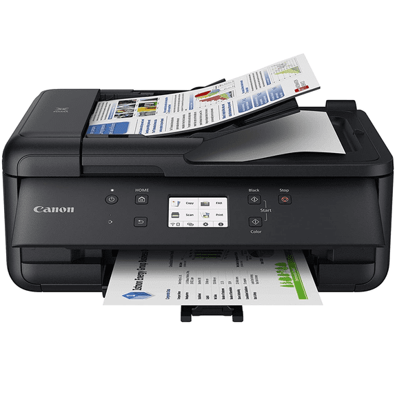 Canon TR7620a Wireless All-in-One Printer, Scanner, Copier, Fax Machine - 4452C023